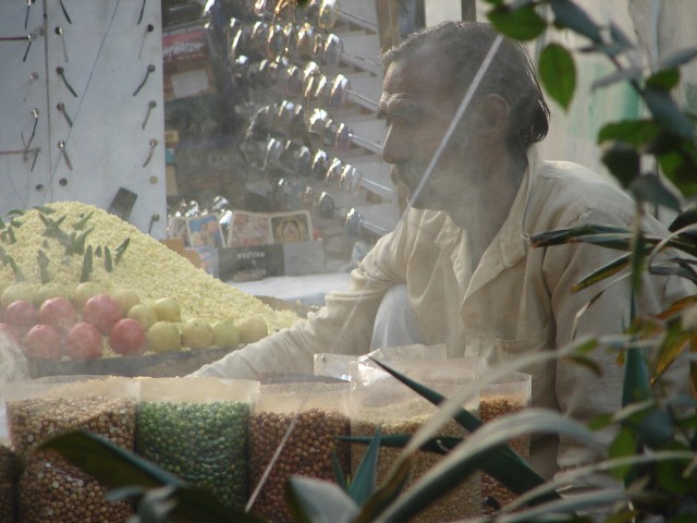 Vendeur d'pices sur Connaught Place